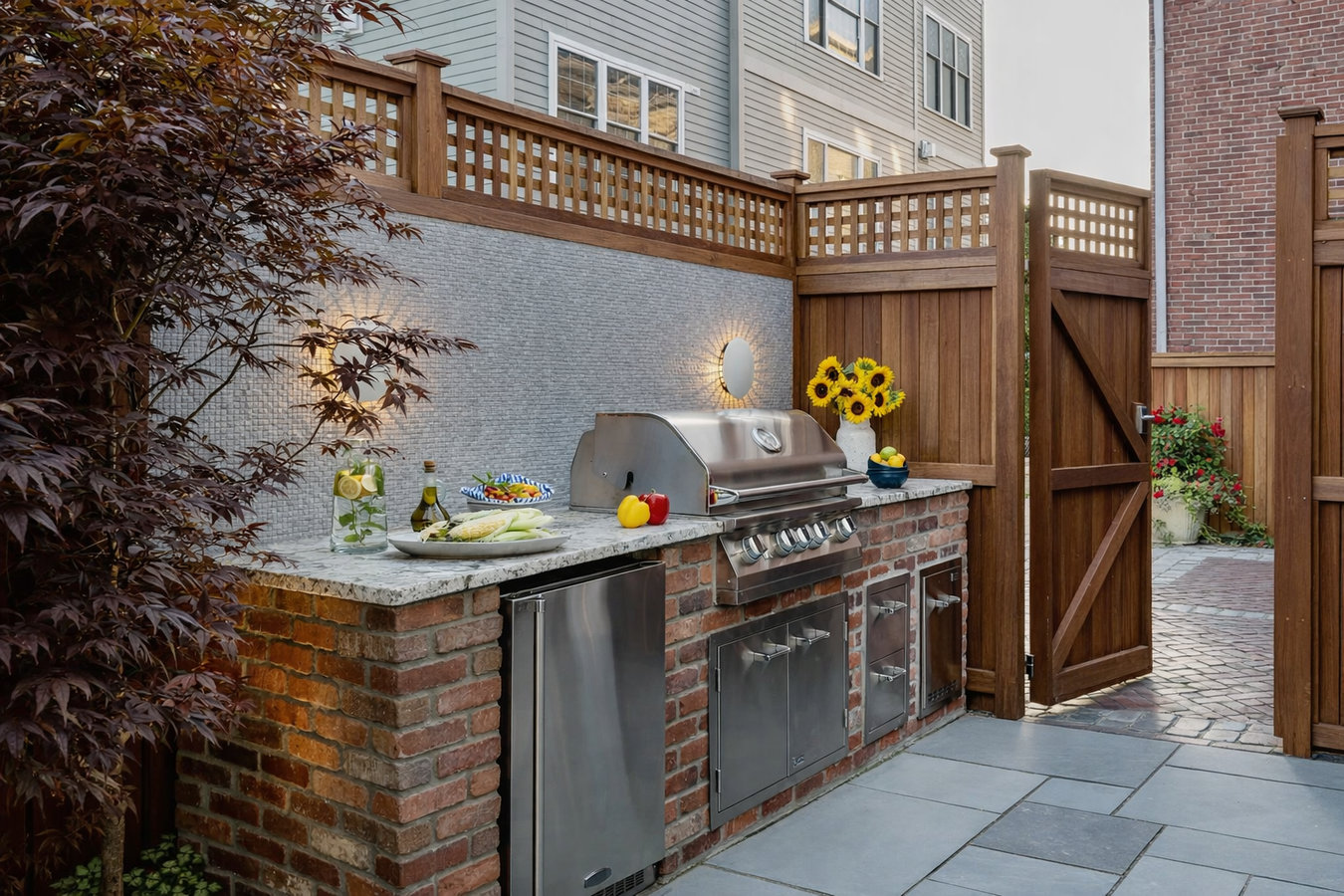 Outdoor kitchen masonry in Dothan, AL